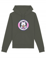 Cute kawaii cat eating pizza Hanorac Unisex Drummer