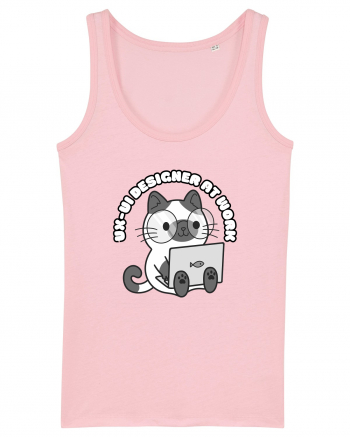 UX-UI Designer cat Cotton Pink