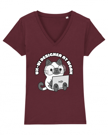 UX-UI Designer cat Burgundy