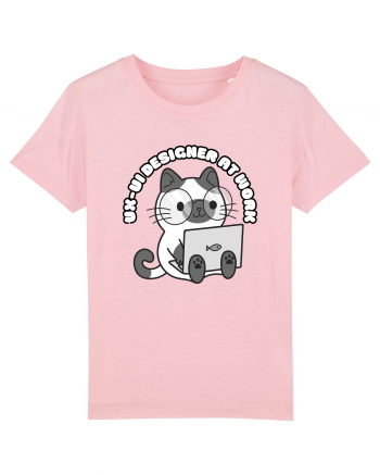 UX-UI Designer cat Cotton Pink