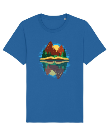 Nature And Books Royal Blue