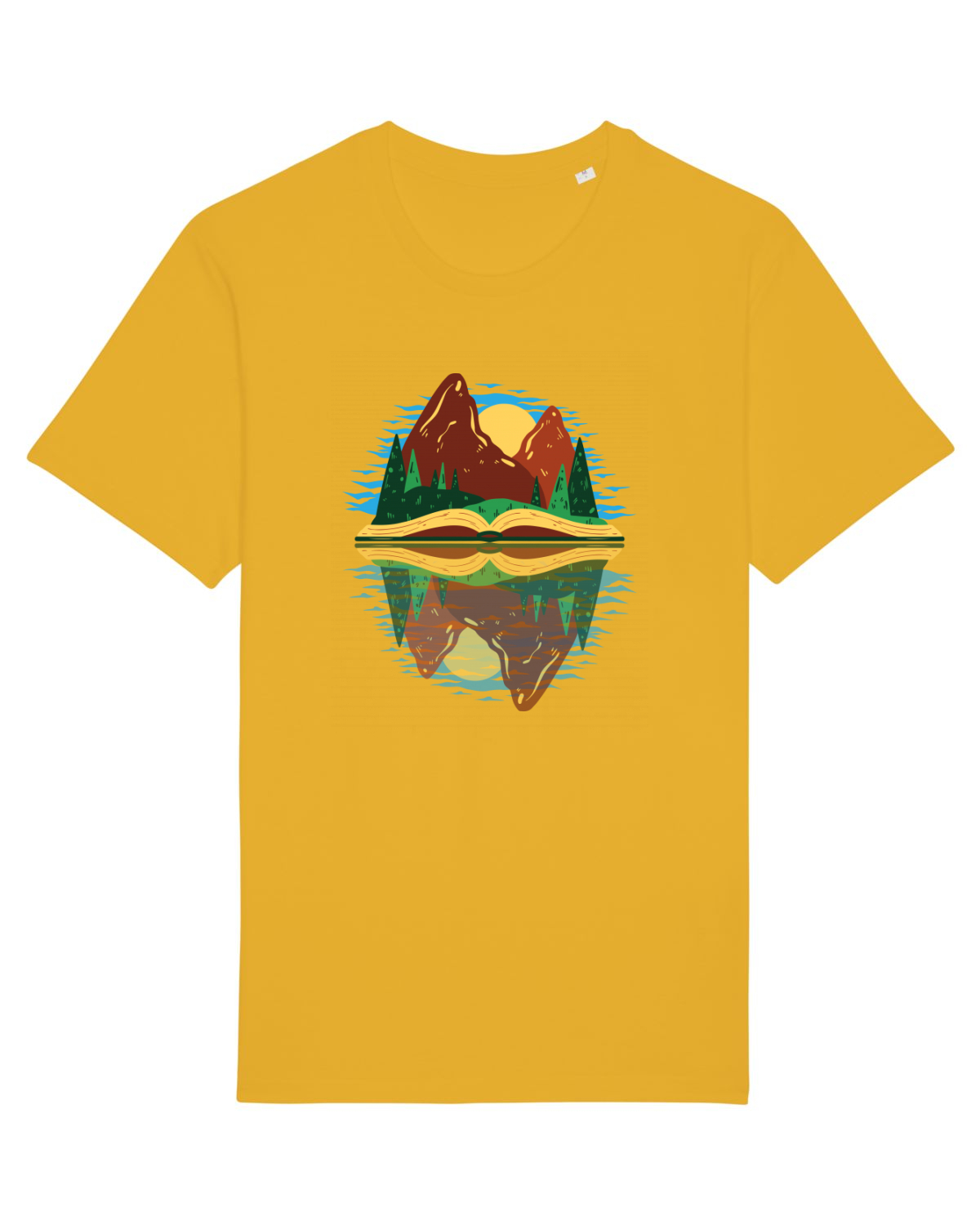 Tricou mânecă scurtă Unisex Rocker Spectra Yellow