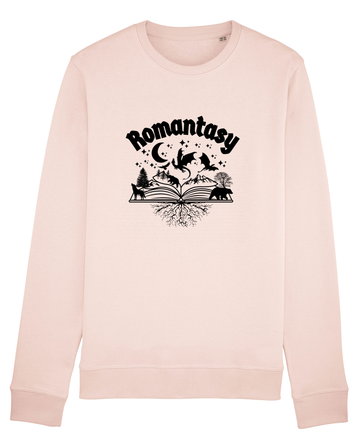 Bluză mânecă lungă Unisex Rise Candy Pink