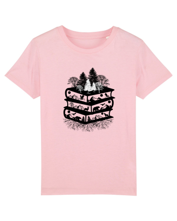 Nature And books Cotton Pink