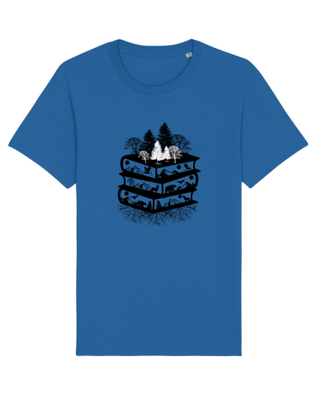 Nature And books Royal Blue