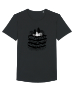 Nature And books Tricou mânecă scurtă guler larg Bărbat Skater