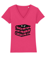 Fantasy Book Tricou mânecă scurtă guler V Damă Evoker