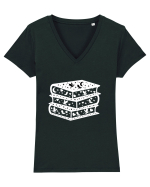 Fantasy Book Tricou mânecă scurtă guler V Damă Evoker
