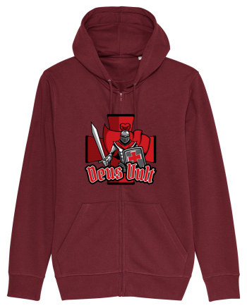 Deus Vult Burgundy