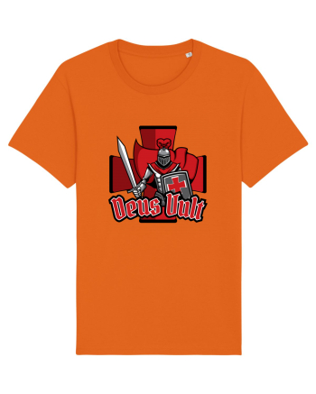 Deus Vult Bright Orange