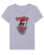 Deus Vult Tricou mânecă scurtă guler larg fitted Damă Expresser