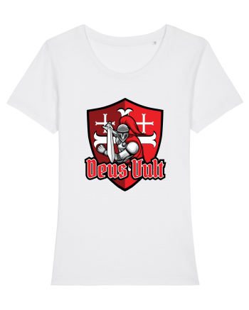 Deus Vult White