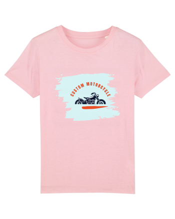 Custom Motorcycle Cotton Pink