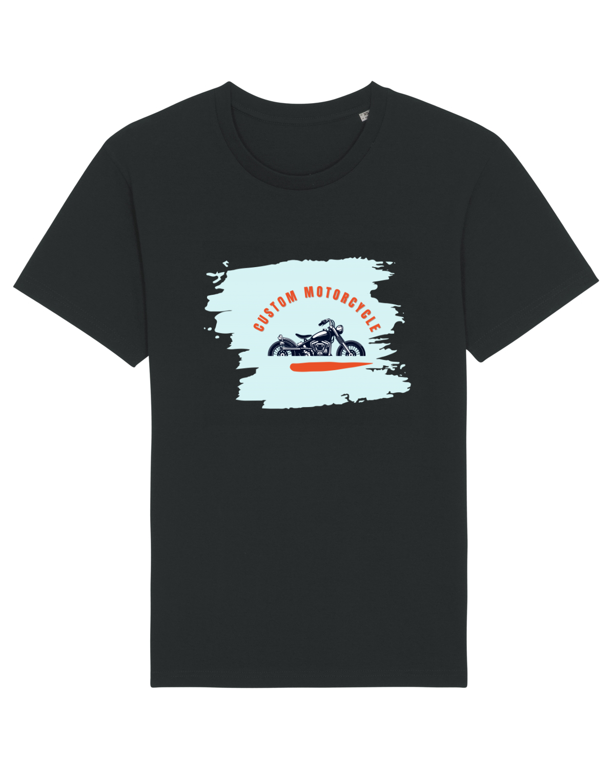 Tricou mânecă scurtă Unisex Rocker Black