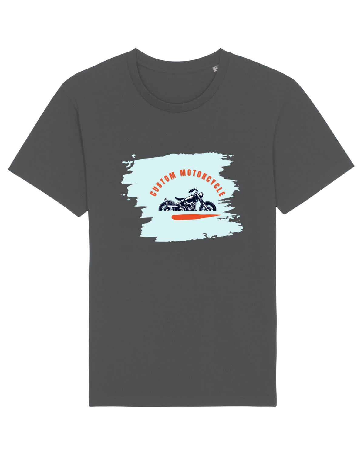 Tricou mânecă scurtă Unisex Rocker Anthracite
