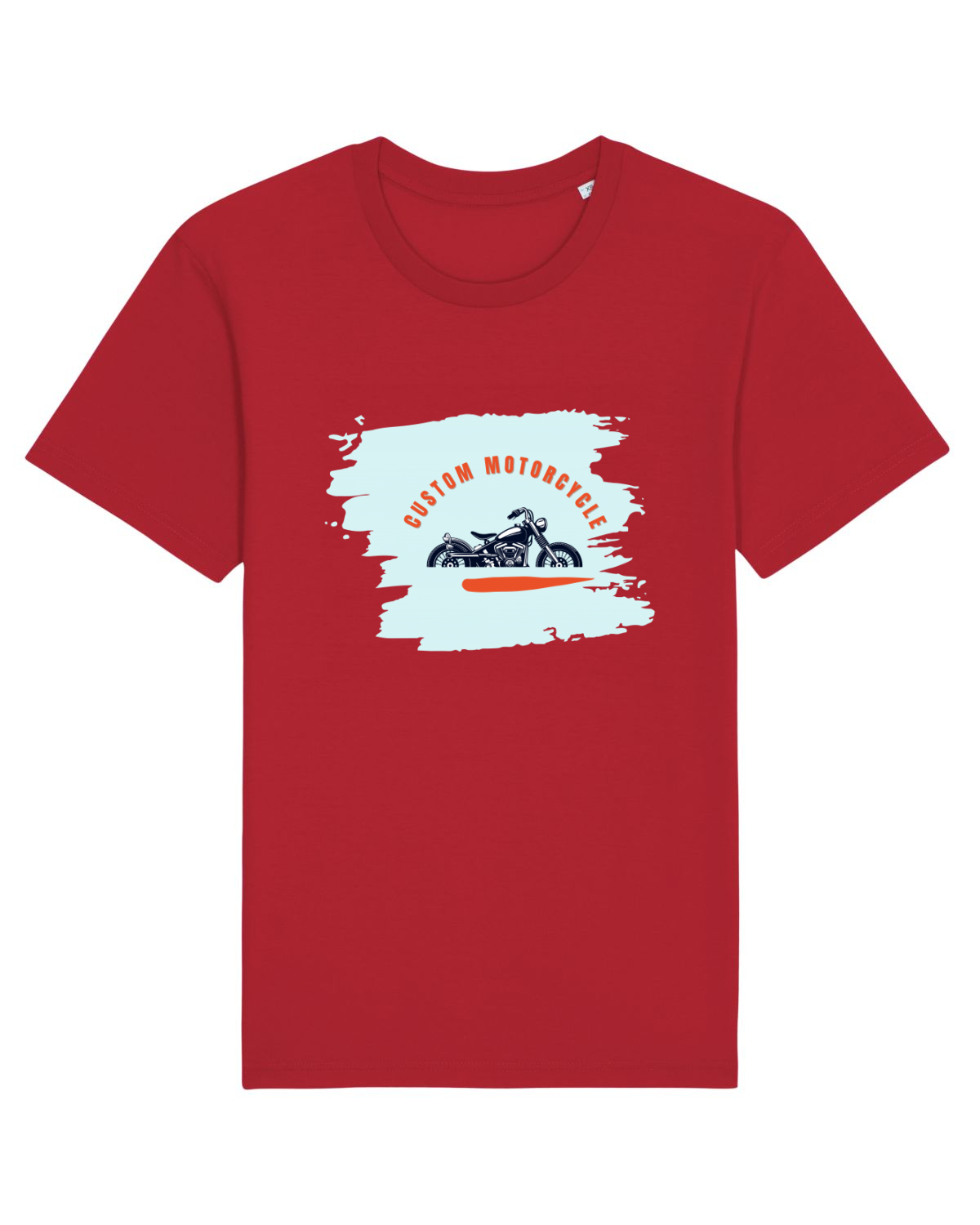 Tricou mânecă scurtă Unisex Rocker Red
