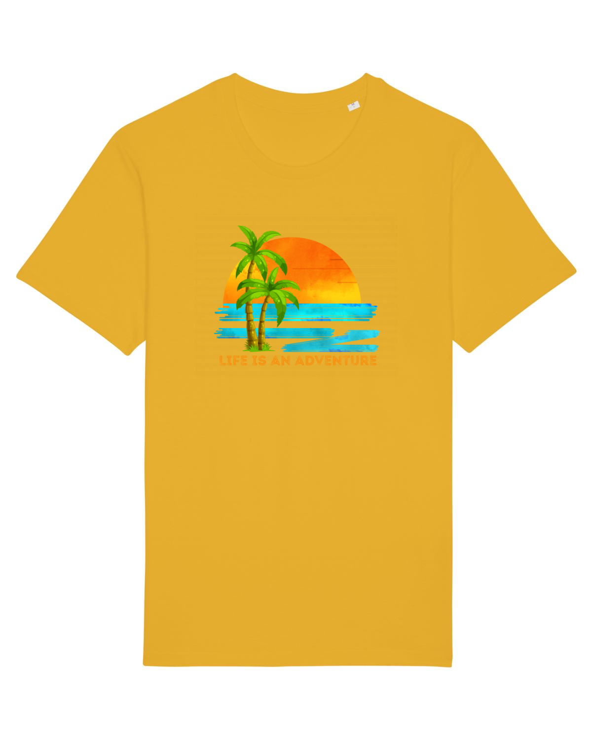 Tricou mânecă scurtă Unisex Rocker Spectra Yellow