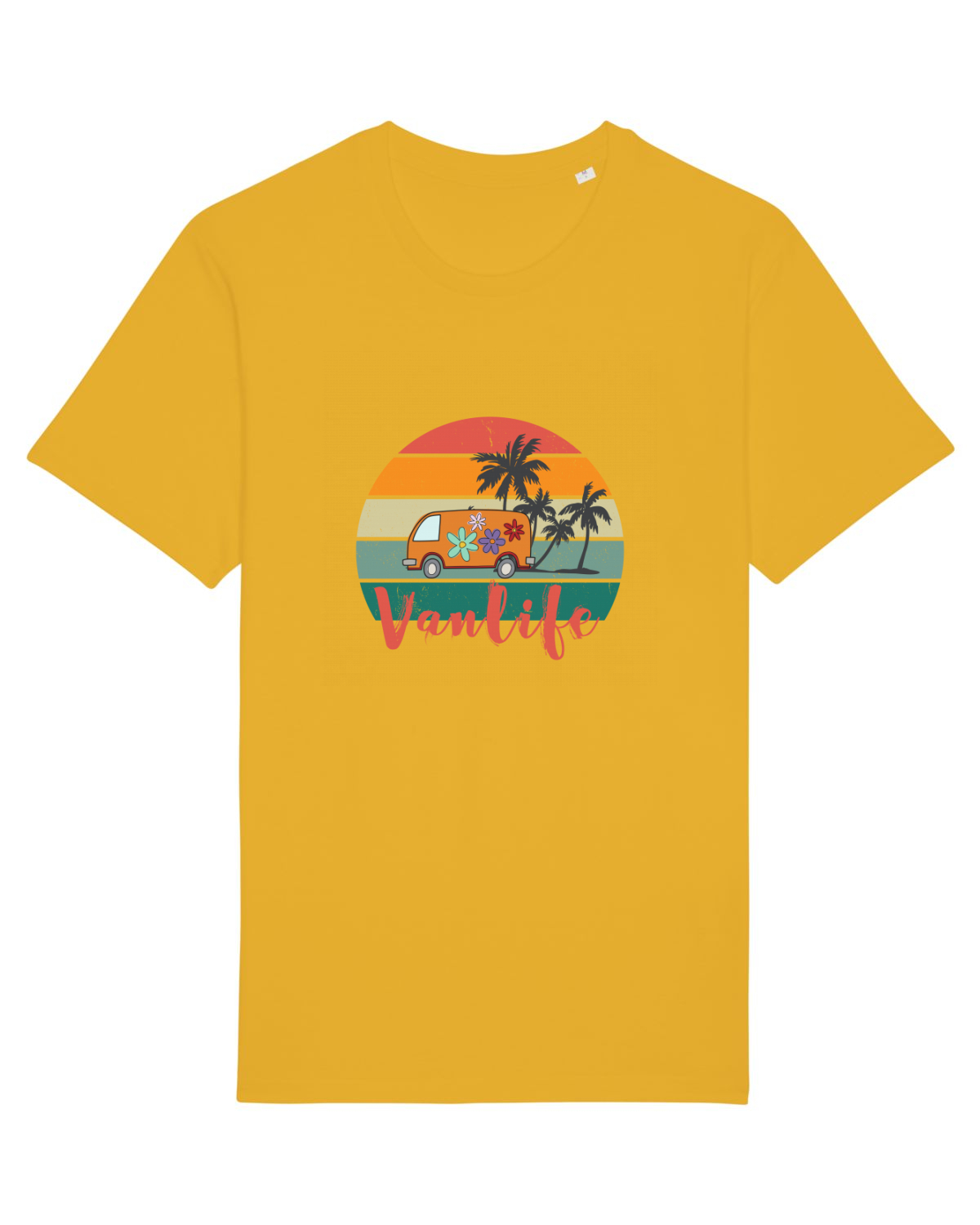 Tricou mânecă scurtă Unisex Rocker Spectra Yellow