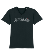 Dystopia Tricou mânecă scurtă guler V Bărbat Presenter