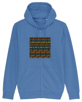 African Pattern Bright Blue