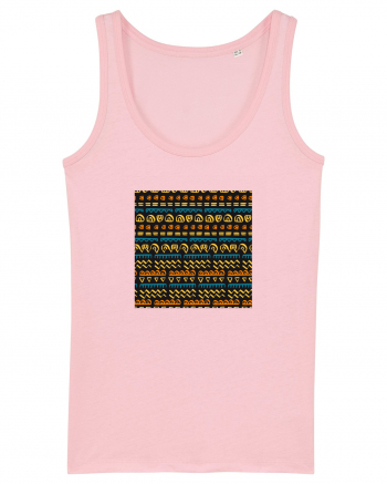African Pattern Cotton Pink