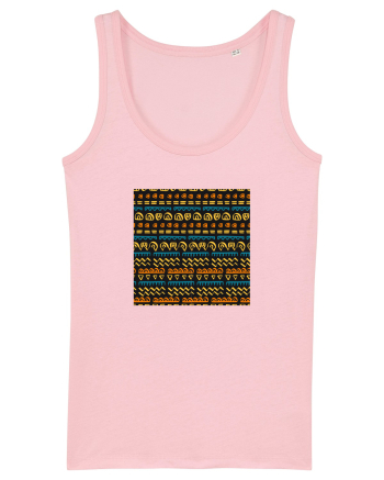 African Pattern Cotton Pink