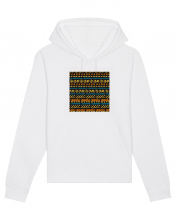 African Pattern White