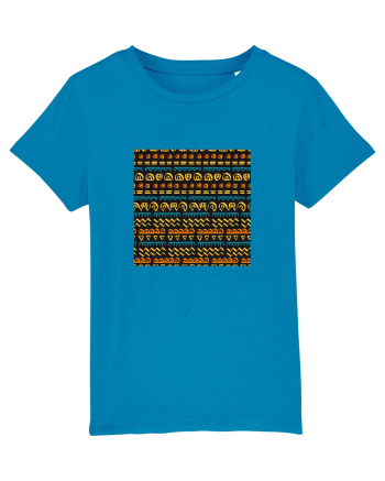 African Pattern Azur