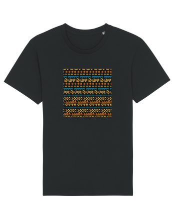 African Pattern Black