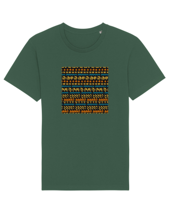 African Pattern Bottle Green