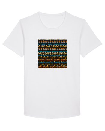 African Pattern White