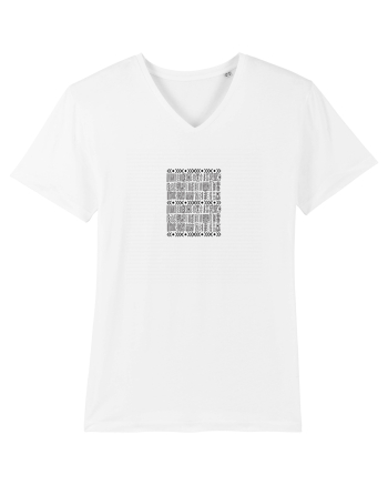 African Pattern White