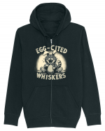 Eggcited wiskers Hanorac cu fermoar Unisex Connector