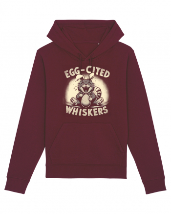 Eggcited wiskers Burgundy