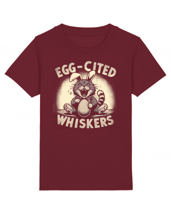 Eggcited wiskers Burgundy