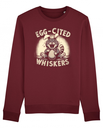 Eggcited wiskers Burgundy