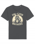 Eggcited wiskers Tricou mânecă scurtă Unisex Rocker