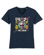 Egg punks not dead Tricou mânecă scurtă guler V Bărbat Presenter