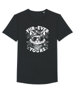 Furever yours - pisica cool Tricou mânecă scurtă guler larg Bărbat Skater