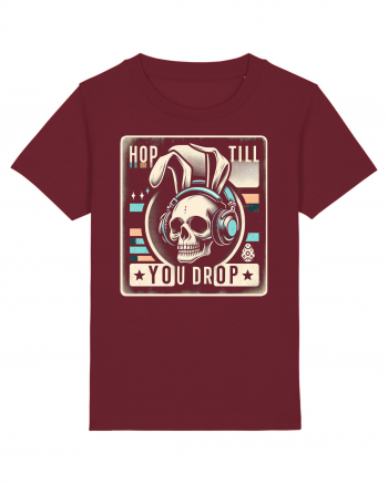 Hop till you drop - punk Easter bunny Burgundy