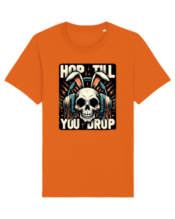 Hop till you drop - punk Easter bunny Bright Orange