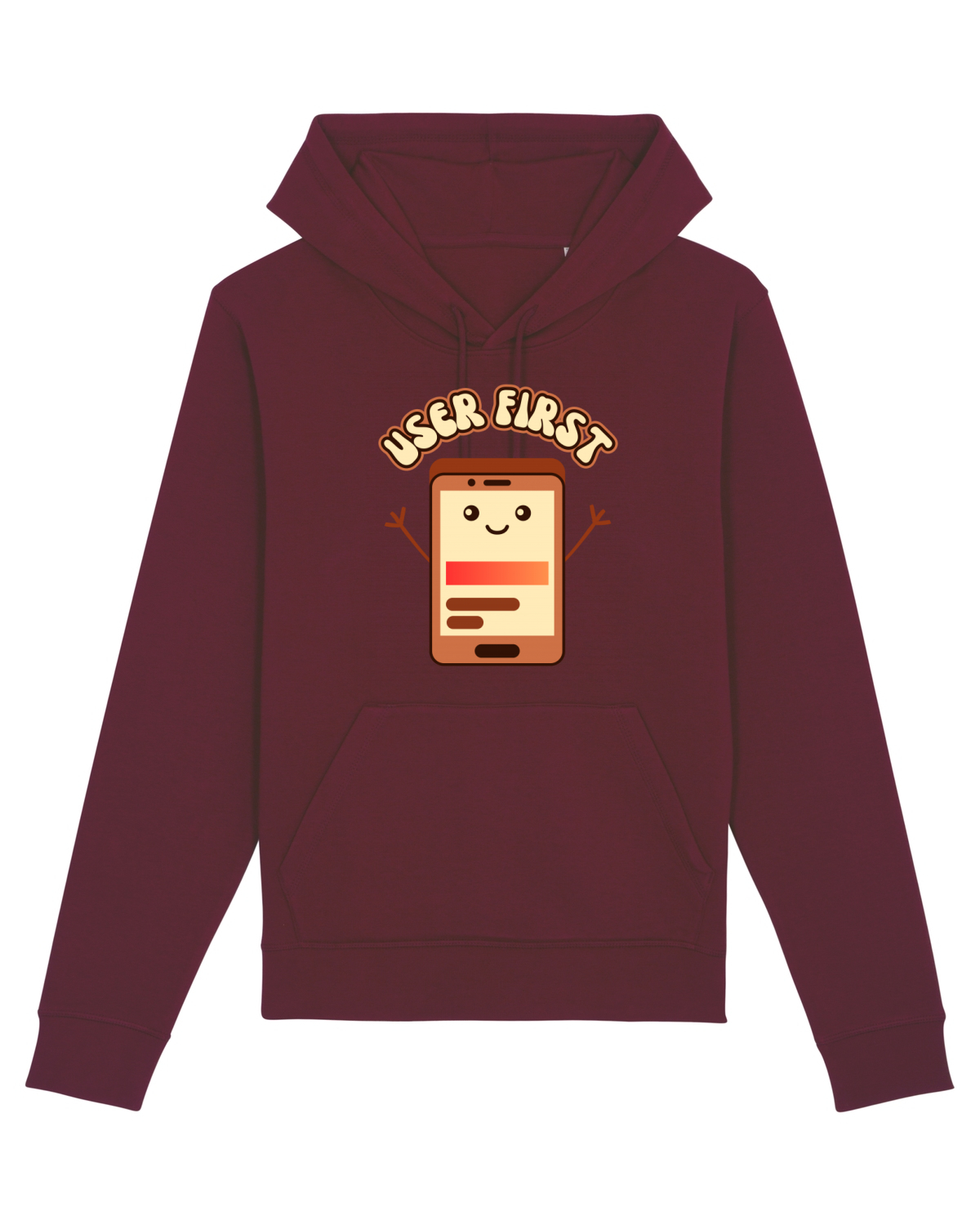 Hanorac Unisex Drummer Burgundy