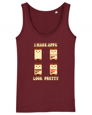 Cute UX-UI Designer Burgundy