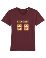 Cute UX-UI Designer Tricou mânecă scurtă guler V Bărbat Presenter