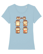 Cute UX-UI Designer Tricou mânecă scurtă guler larg fitted Damă Expresser