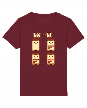 Cute UX-UI Designer Burgundy