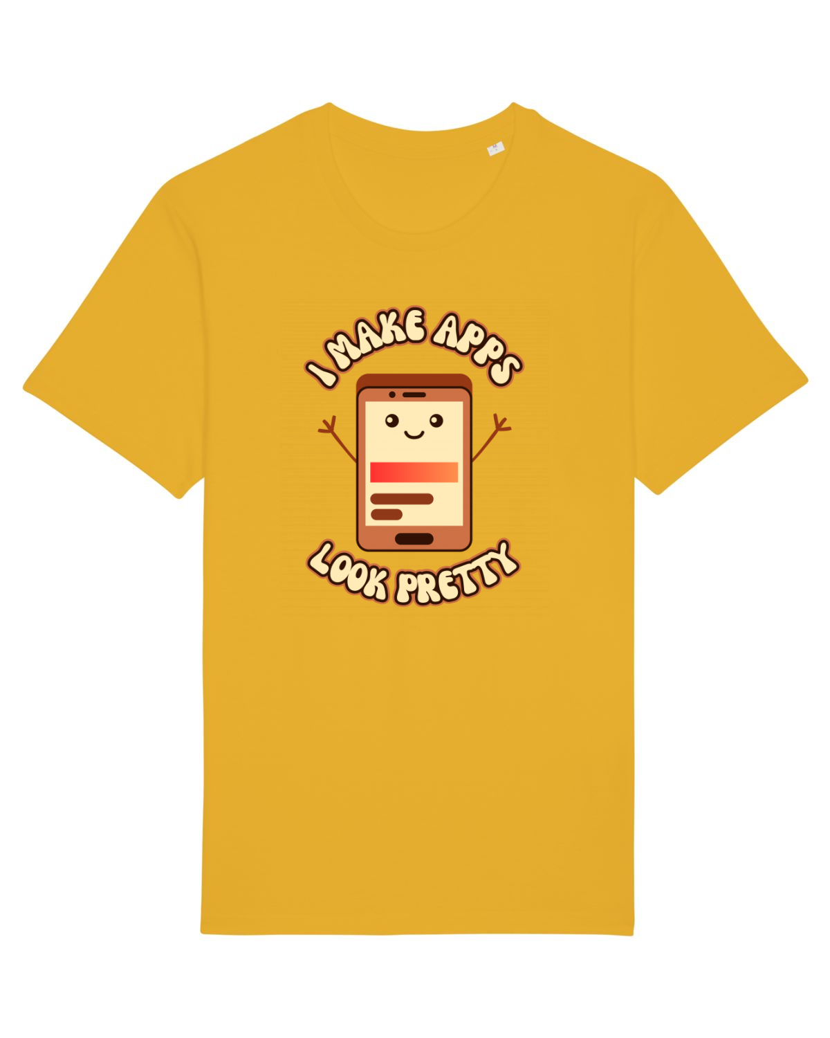 Tricou mânecă scurtă Unisex Rocker Spectra Yellow