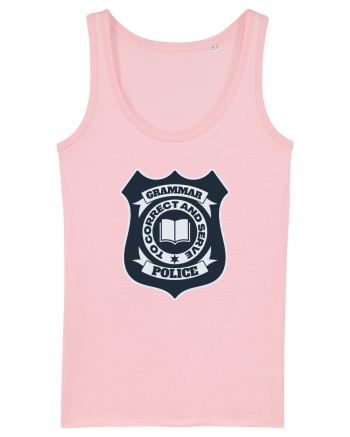 Grammar Police Cotton Pink