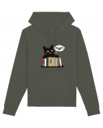 Bookish cat Hanorac Unisex Drummer