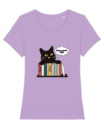 Bookish cat Lavender Dawn